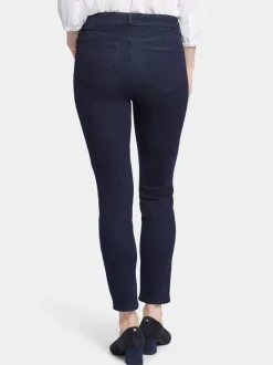 Donkerblauw - NYDJ - Alina - Skinny enkeljeans