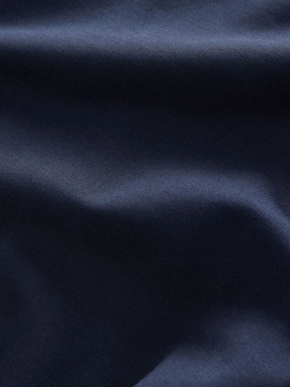 Donkerblauw - Ponte Broek met Wijde pijpen en goudkleurige knoopdetails