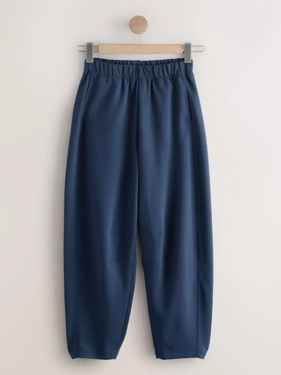 Donkerblauw - Premium zware Slinky Barrel jeans Joggingbroeken
