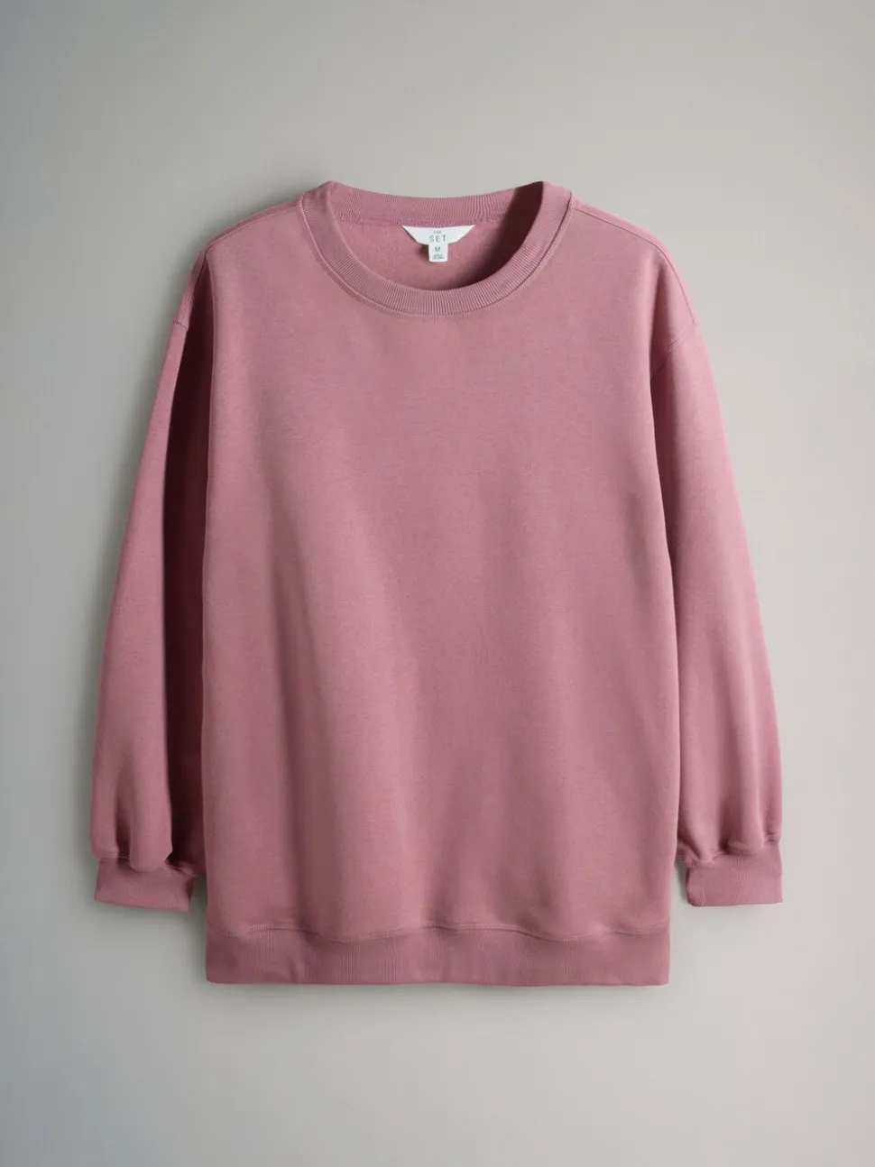 Donkerblauw/roze - The Set 2 Pack Longline Crew Neck Sweatshirt