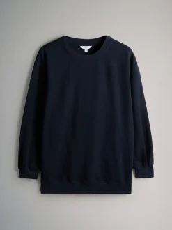 Donkerblauw/roze - The Set 2 Pack Longline Crew Neck Sweatshirt