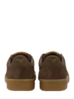 Donkerbruin suède - Gola Hawk damessneakers