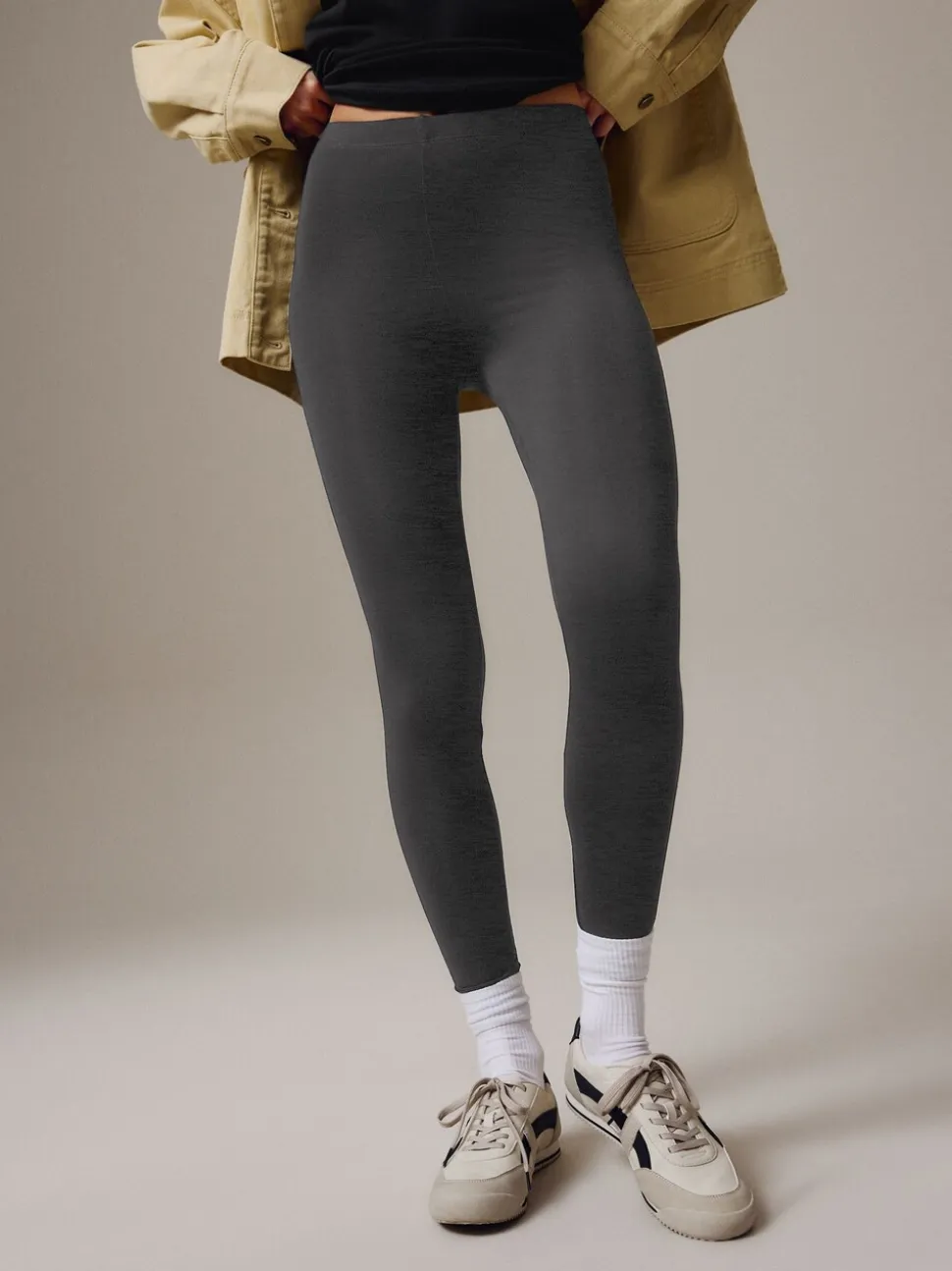 Donkergrijs - Lange legging