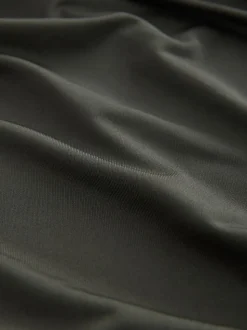 Donkergroen - Multiway jersey Maxi-jurk voor bruiloftsgasten