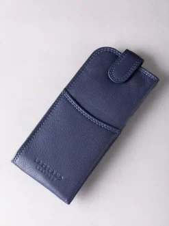 Donkerpaars - Lakeland Leather Glasses Case