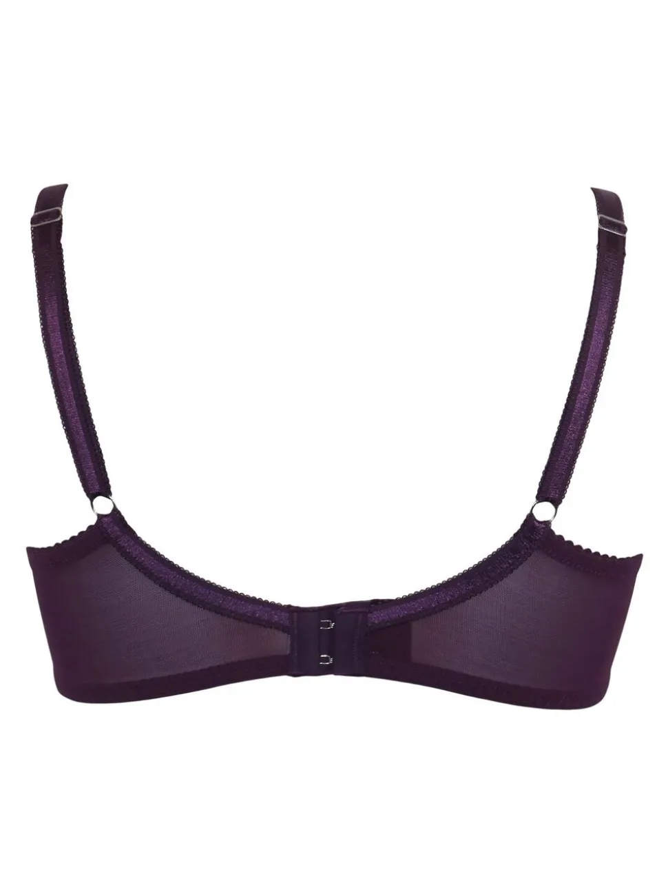 Donkerpaars - Pour Moi Fleur Balconette Bra