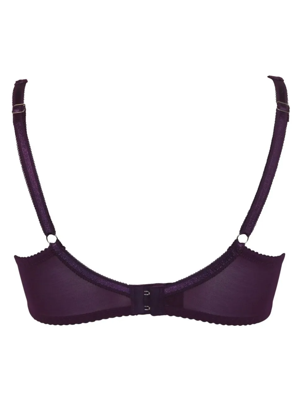 Donkerpaars - Pour Moi Fleur Balconette Bra