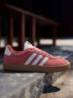 Donkerrood - adidas - Sneakers VL Court 3.0