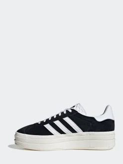 Donkerzwart - adidas Originals Gazelle Bold W Trainers