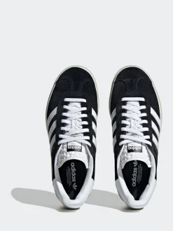 Donkerzwart - adidas Originals Gazelle Bold W Trainers
