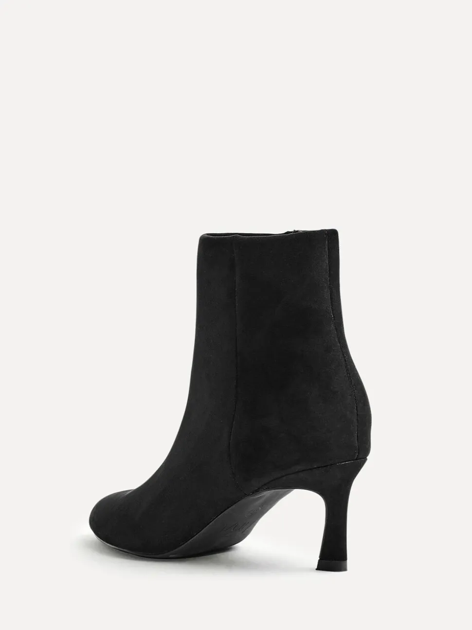 Donkerzwart - Linzi Reserve Round Toe Stiletto Ankle Boots