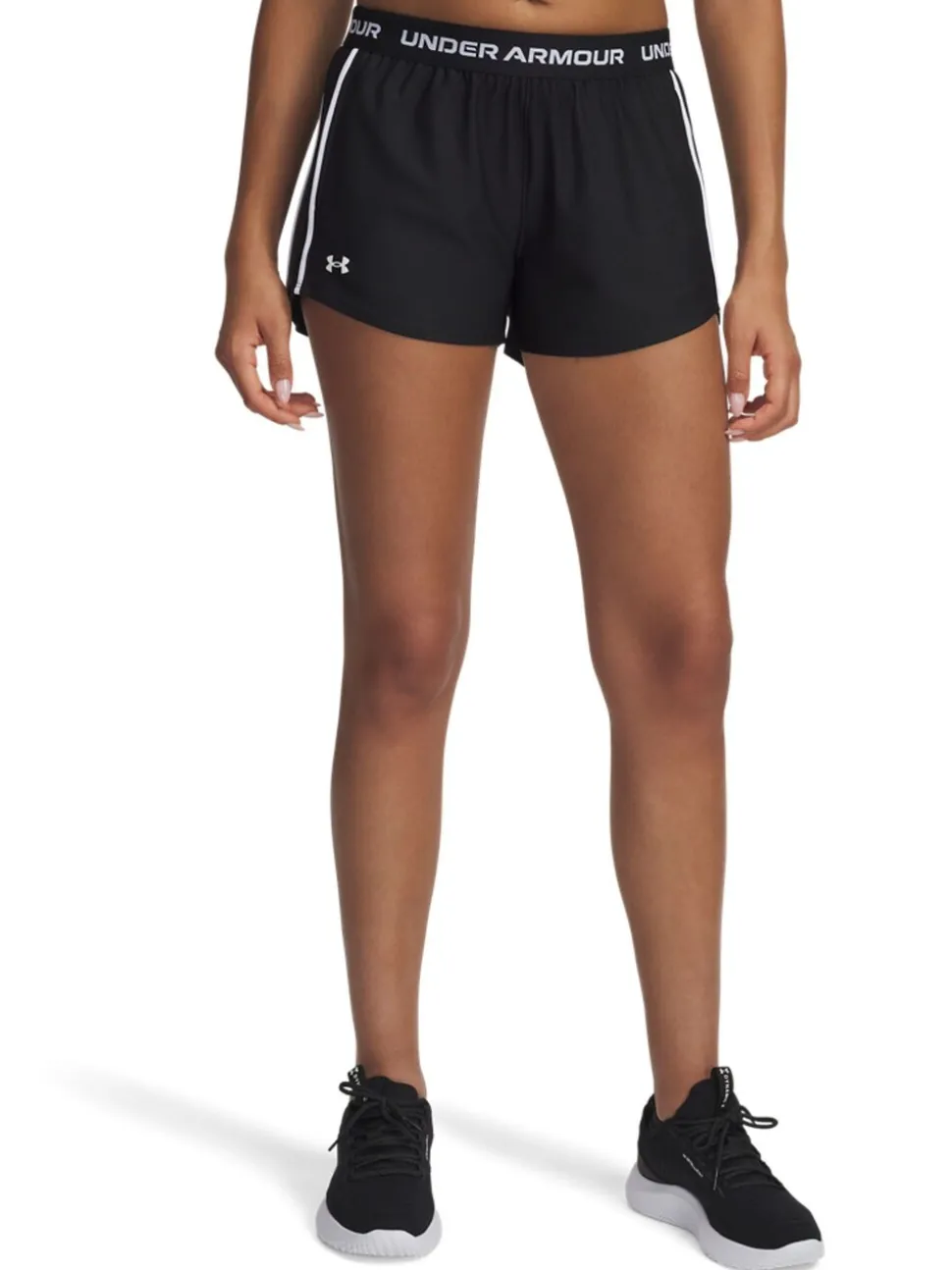 Donkerzwart - Under Armour Tech Play Up shorts