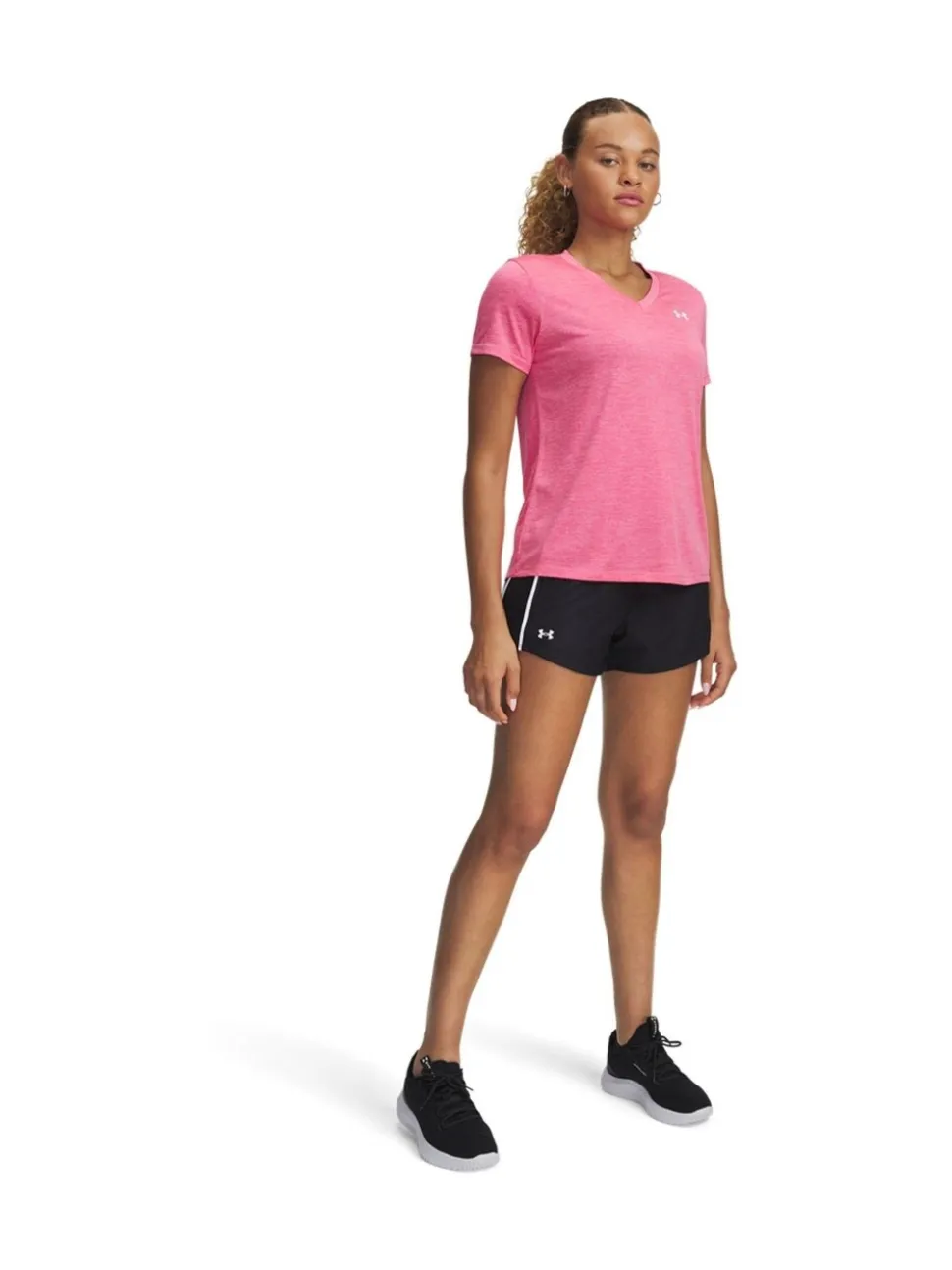 Donkerzwart - Under Armour Tech Play Up shorts