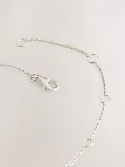 Echt zilver - Halsketting met strik
