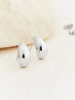 Echt zilver - Mini Teardrop Earrings