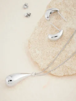 Echt zilver - Mini Teardrop Earrings