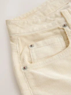 Ecru - Corduroy broeken Barrel jeans