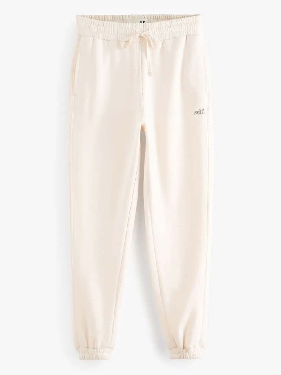 Ecru - Joggingbroek met banden
