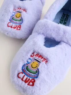 Eleanor Bowmer Coffee Club Mary-Jane Slippers