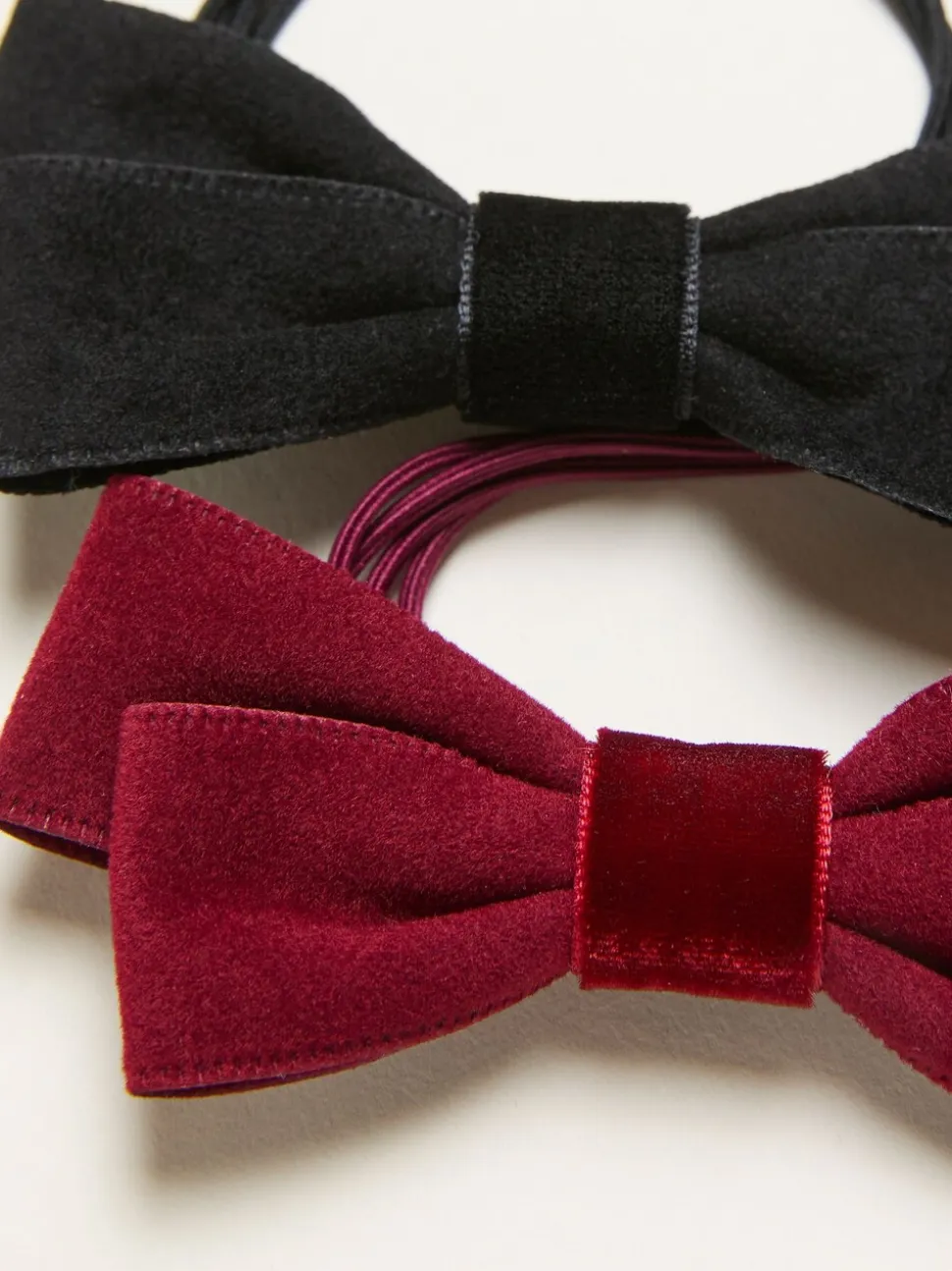 FatFace 2 Pack Bow Hair Ties