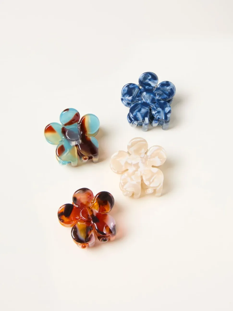 FatFace 4 Pack Mini Bloemclips