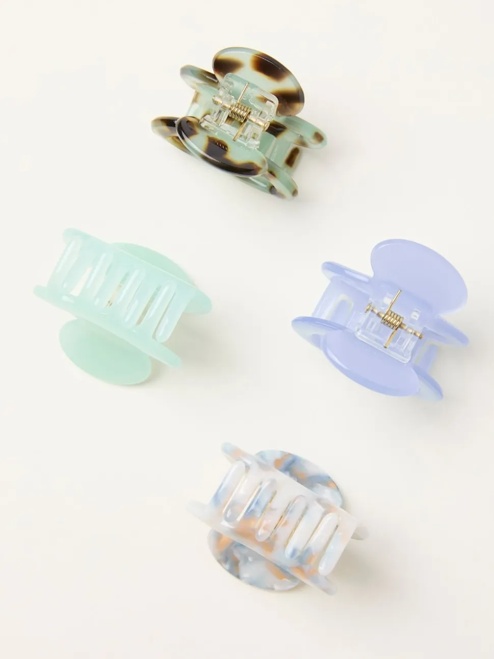 FatFace 4 Pack Oval Clips