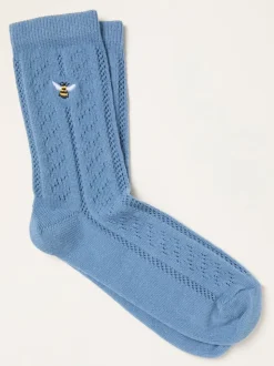 FatFace Bee Pointelle Socks