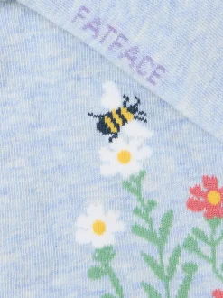 FatFace Bee Trainer Socks