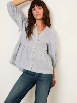 FatFace Embroidered Blouse