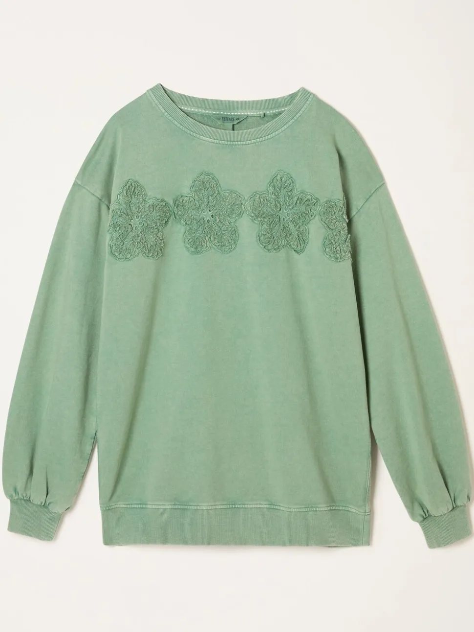 FatFace Floral Placement Crew Sweat