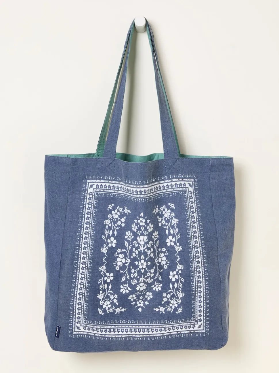 FatFace Floral Reversible Tote Bag