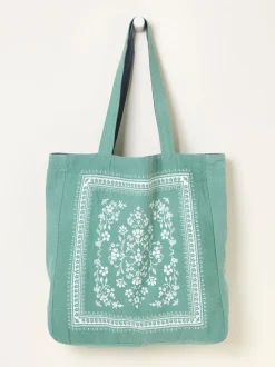 FatFace Floral Reversible Tote Bag