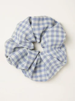 FatFace Gingham Scrunchie