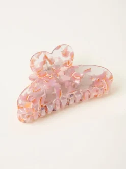 FatFace Heart Claw Clip