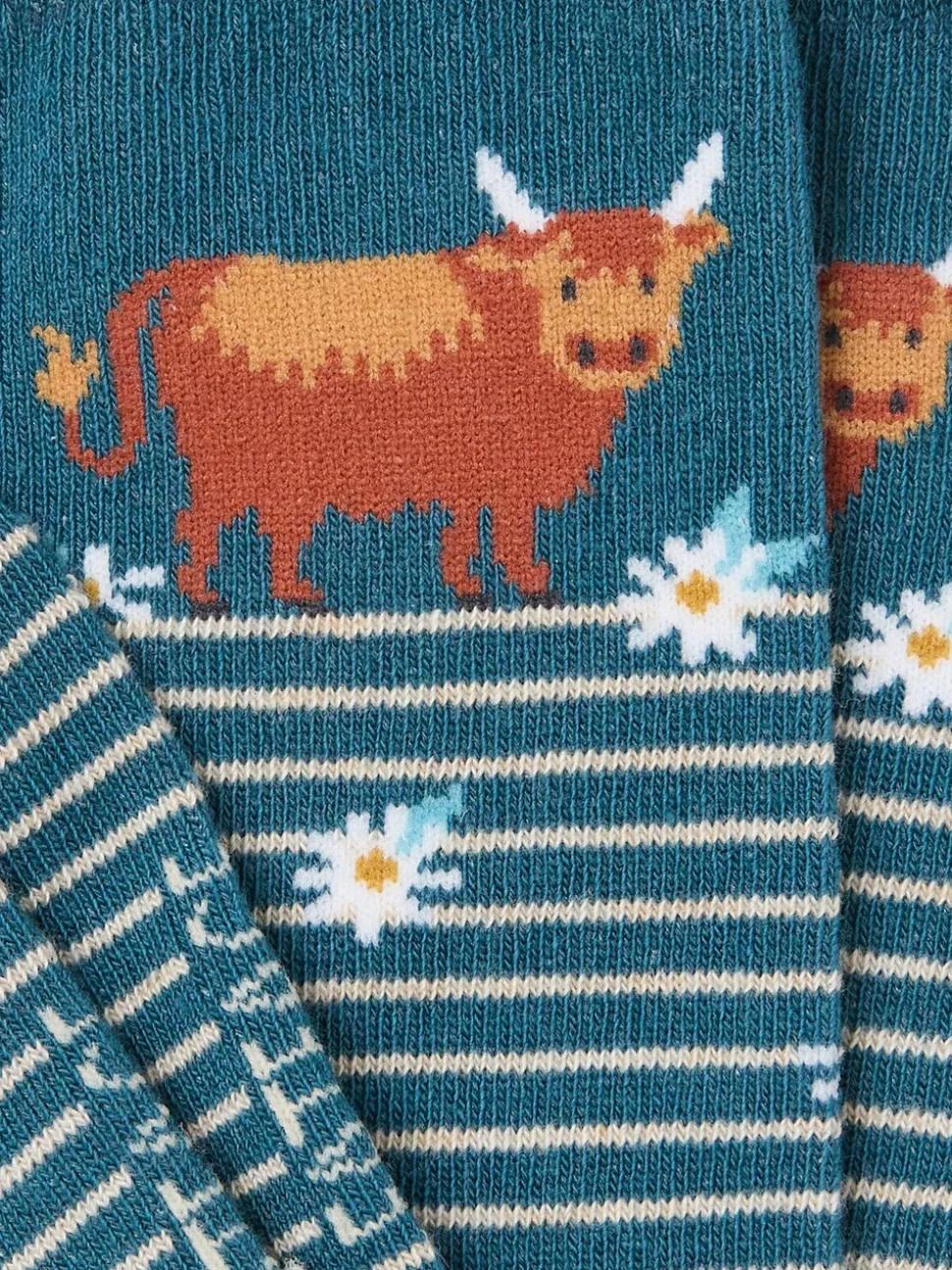 FatFace Highland Cow Socks