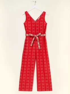 FatFace Jacquard jumpsuit