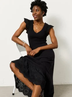 FatFace Jersey Midi Dress