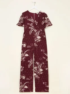 FatFace Jumpsuits met Bloemen Print