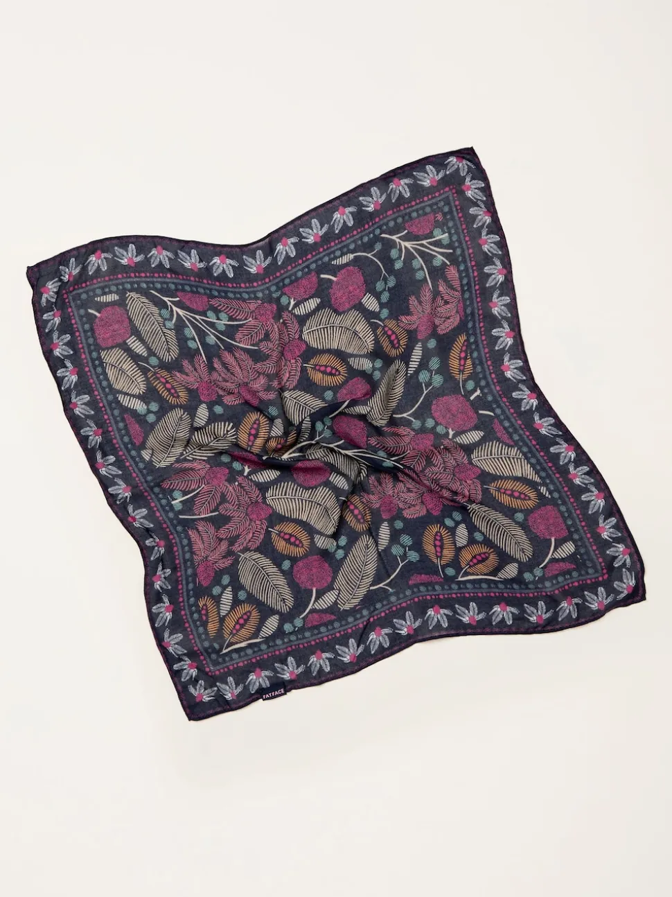 FatFace Leaf Floral Hair Scarf