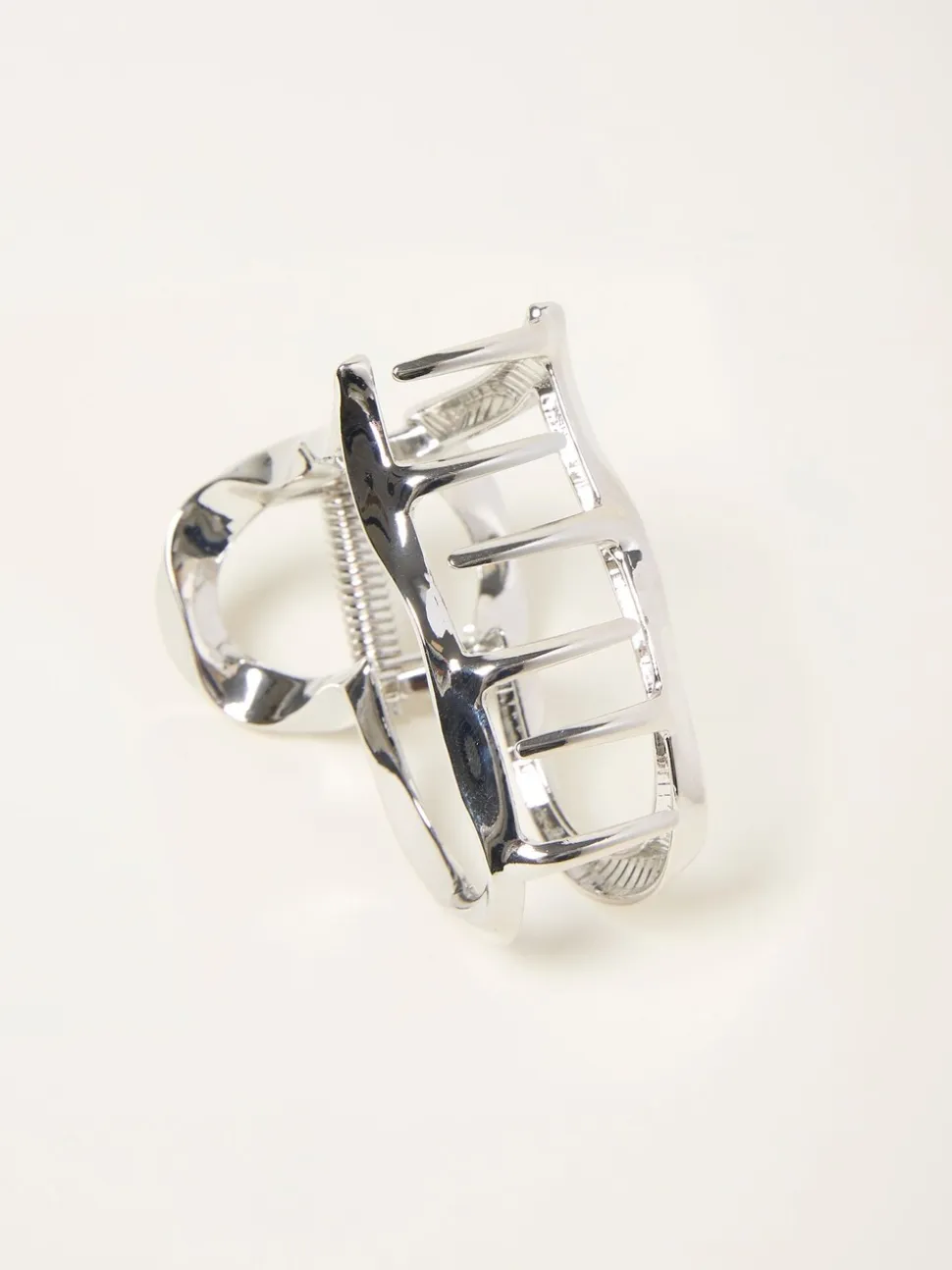 FatFace Metal Heart Claw Clip