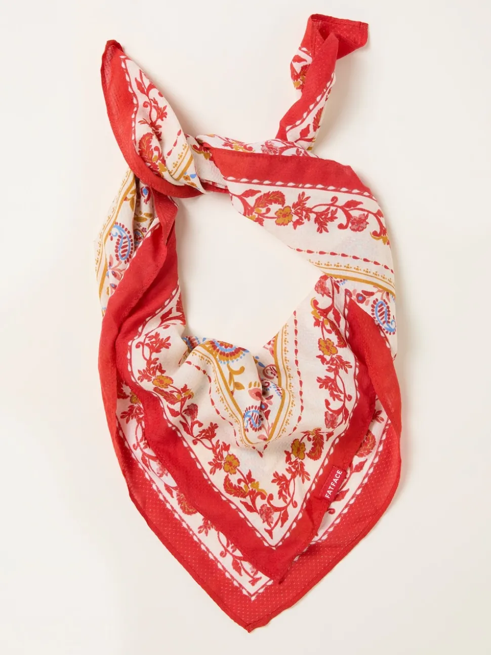 FatFace Paisley Hair Scarf
