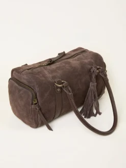 FatFace Suede Bowling Bag
