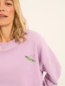 FatFace Sweet Pea Graphic Crew Sweat