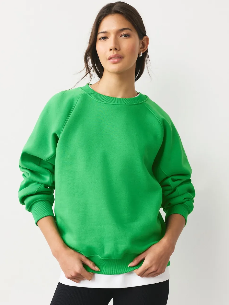 Felgroen - Relaxed Fit Heavyweight Regular Crew Neck Sweatshirt