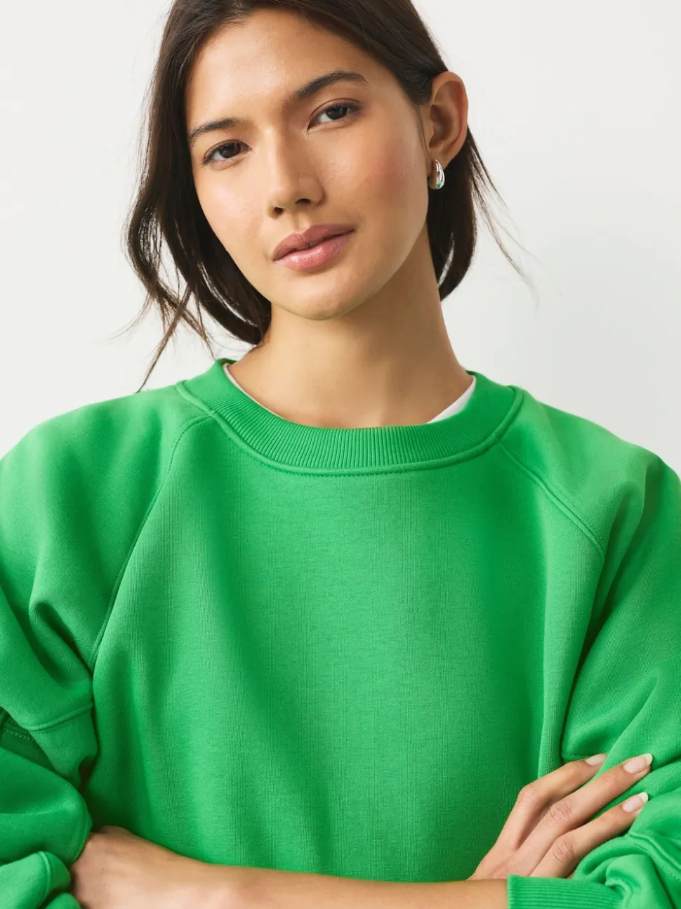 Felgroen - Relaxed Fit Heavyweight Regular Crew Neck Sweatshirt