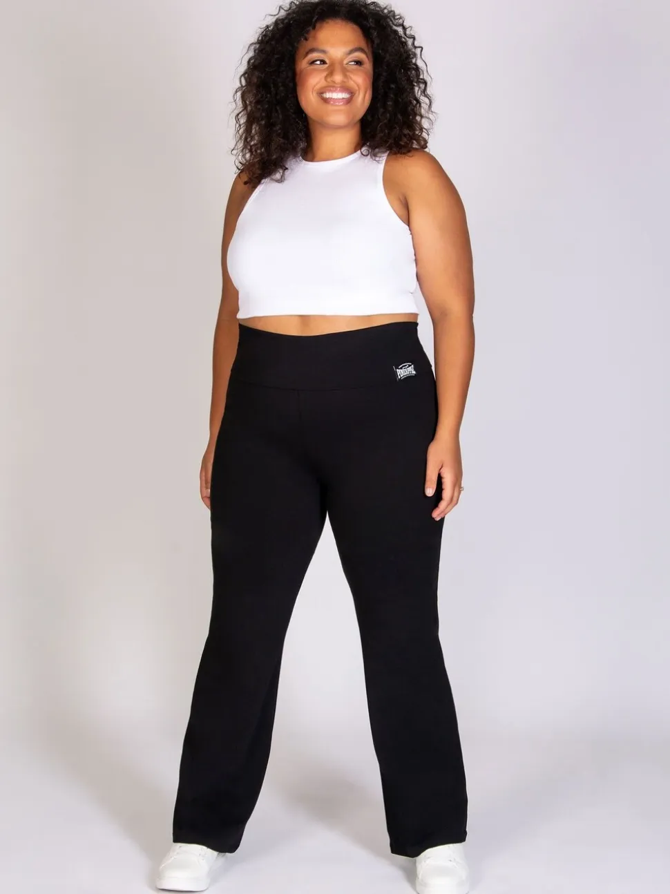 Flare Jersey Womens Trousers