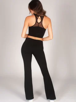 Flare Jersey Womens Trousers