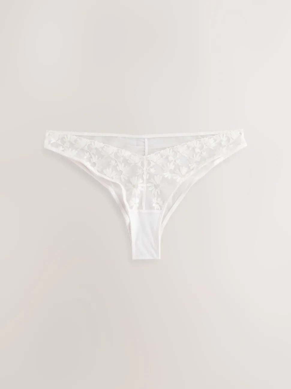 Floral Print Lace Knickers