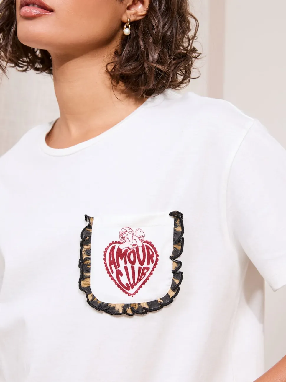 Friends Like These Amour Leopard Short Sleeve Pyjamas