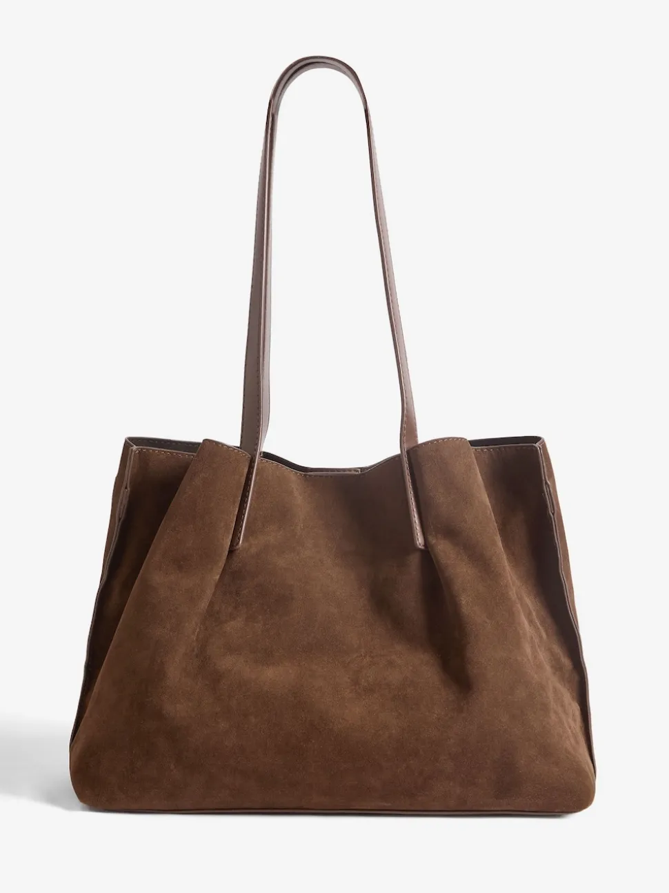 Friends Like These Faux Suede Studded Tote Bag